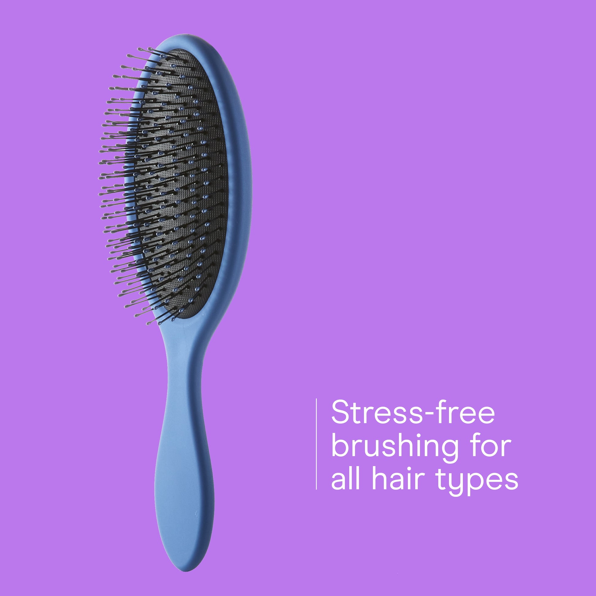 (2 pack) Cushion Hair Brush with Ball-Tipped Bristles for Gentle Detangling - Image 5