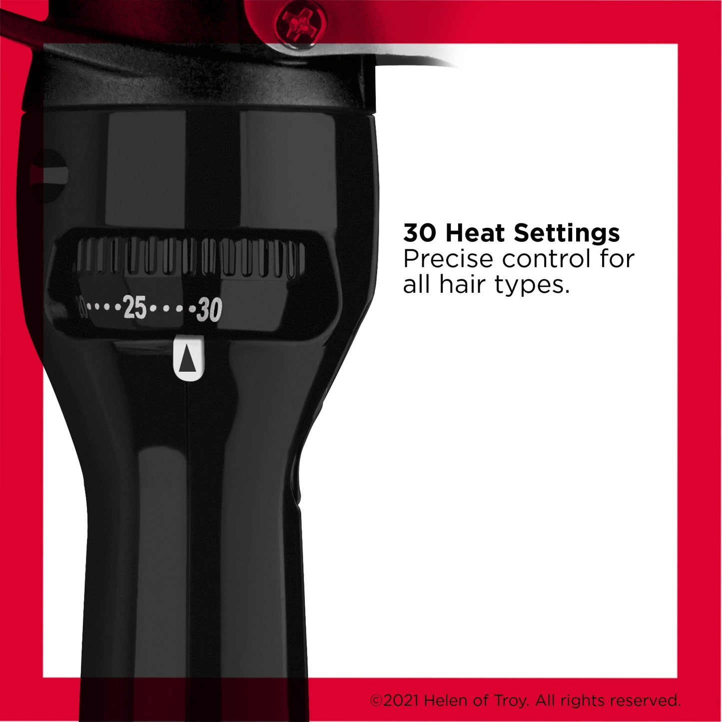 Revlon Perfect Heat 1/2" Triple Ceramic Curling Iron, Black - Image 3