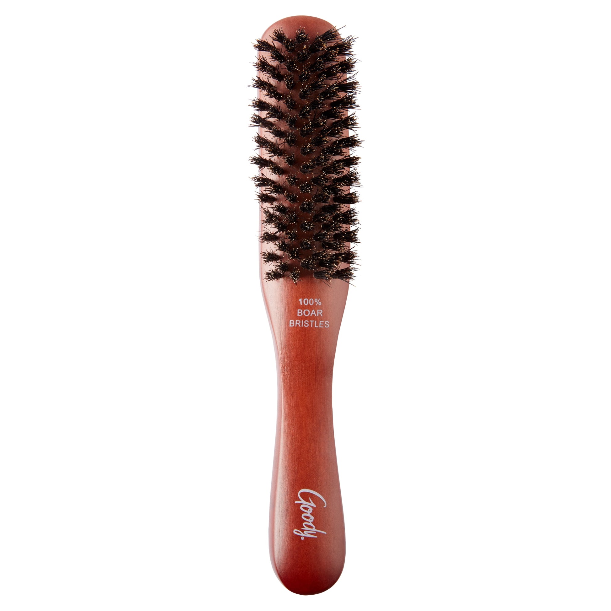 Goody Wood Boar Brush for Smooth, Sleek Styles, Natural Boar Bristles, All Hair Types - Image 3