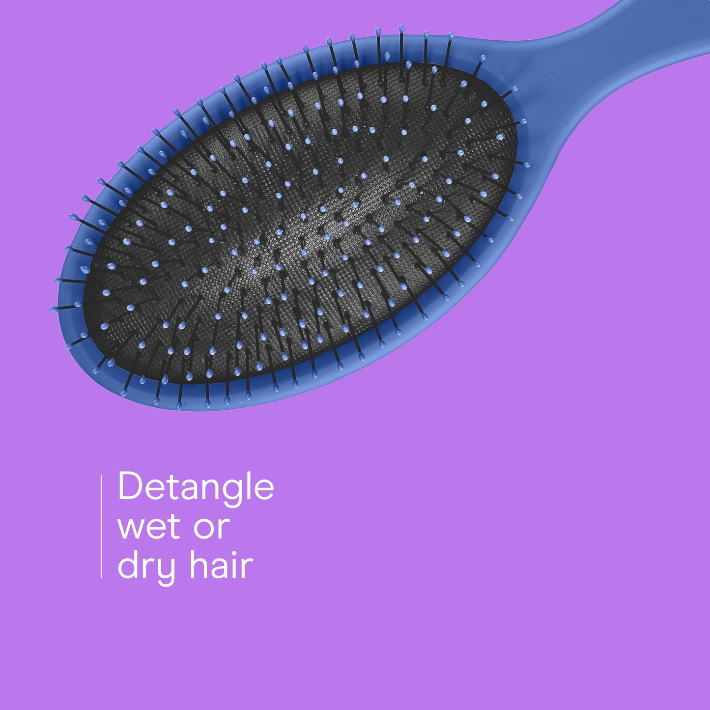 Brush with Ball-Tipped Bristles for Gentle Detangling - Image 3