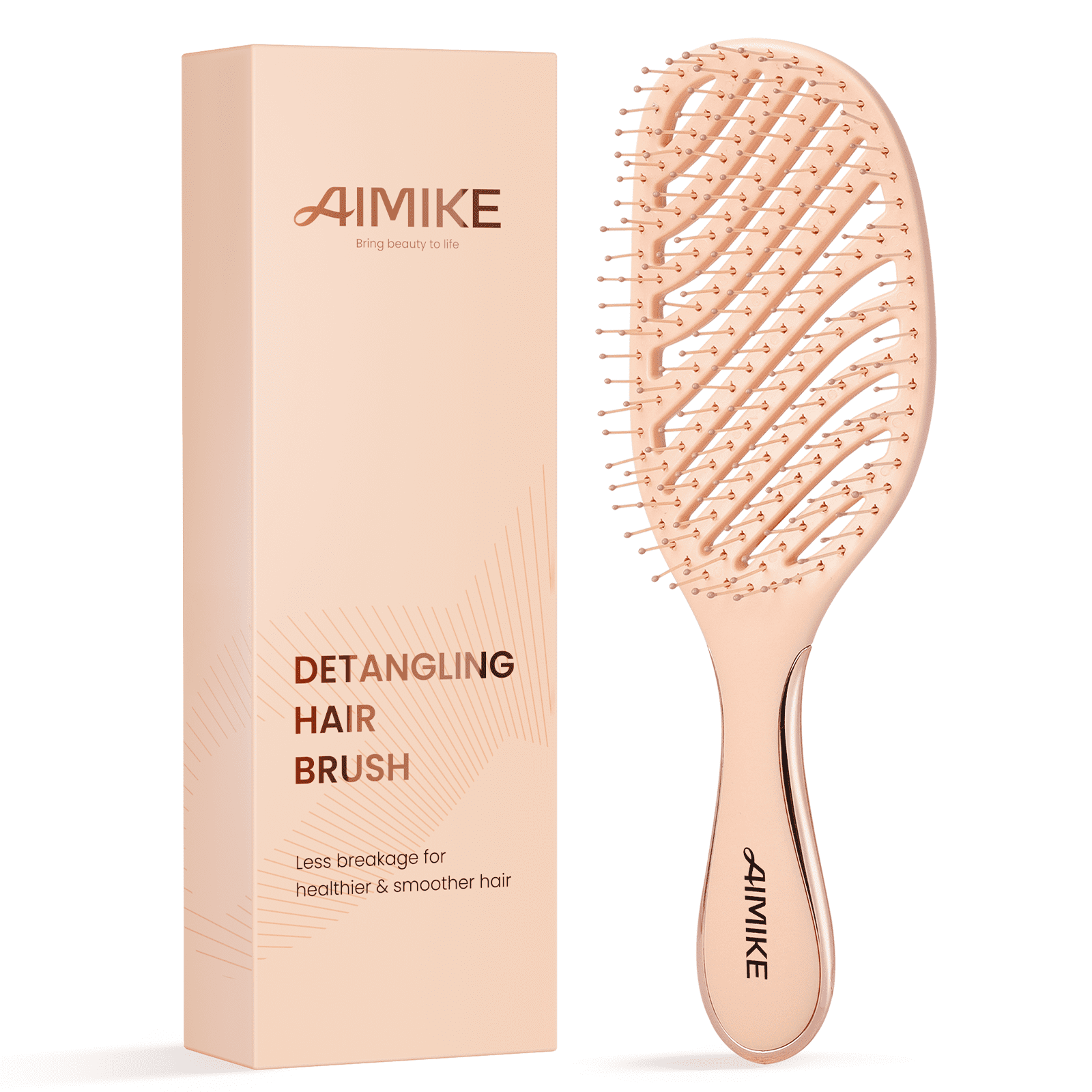 Pain-Free Wet Dry Hair with Soft Bristles for Women & Kids, Fine Hair Care