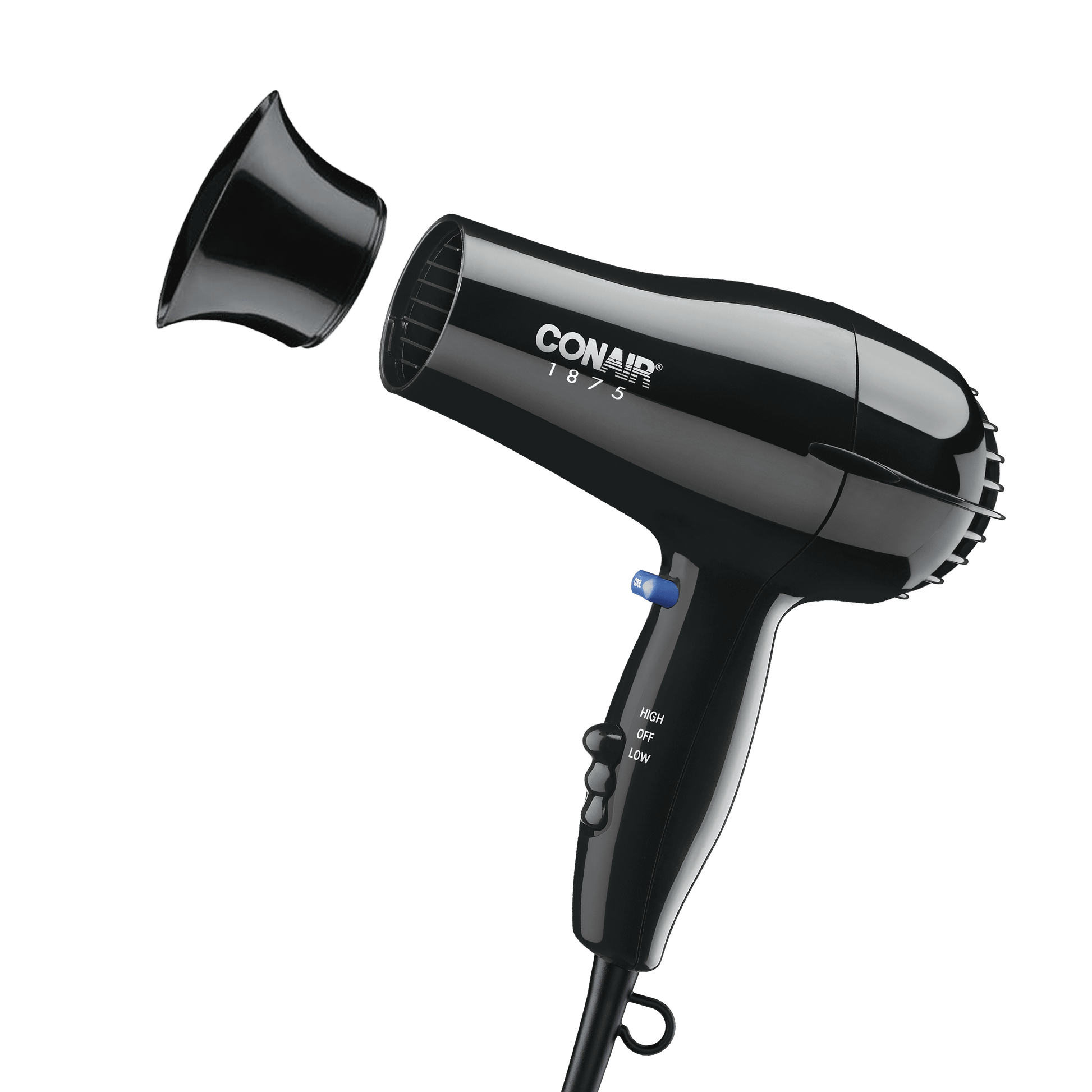 Dryer, 1875 Watts, Concentrator Attachment, Lightweight Design