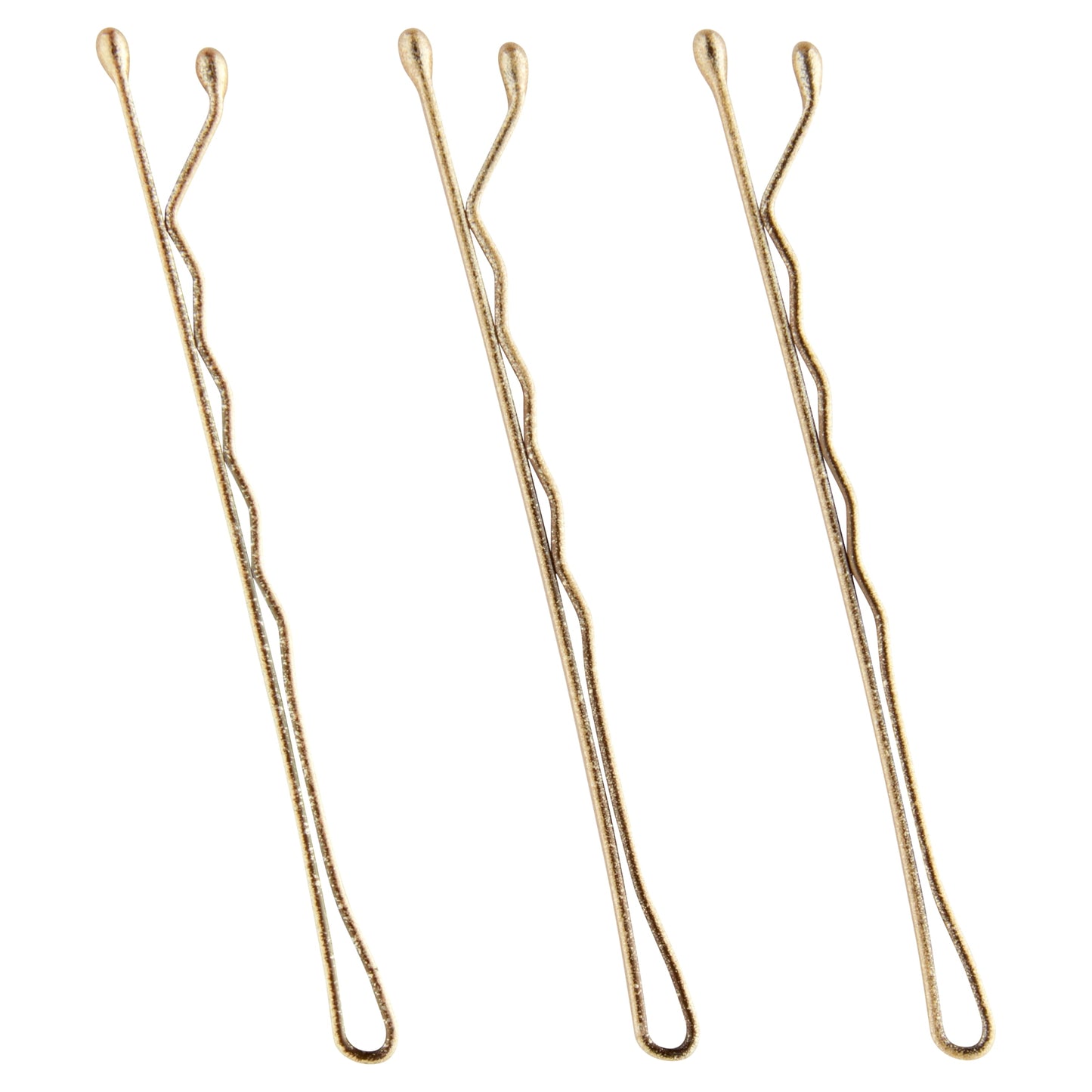 Blonde Bobby Pins, Slide Proof Grip Comfort Tip, Pain Free Wear, Blonde, 48Ct - Image 3