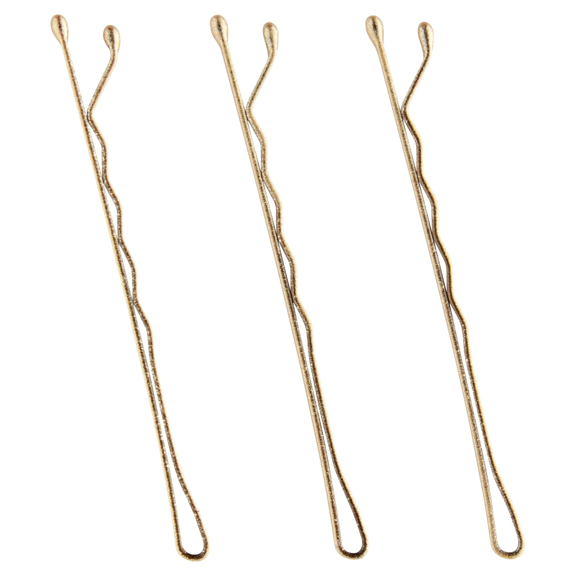 Blonde Bobby Pins, Slide Proof Grip Comfort Tip, Pain Free Wear, Blonde, 48Ct - Image 3