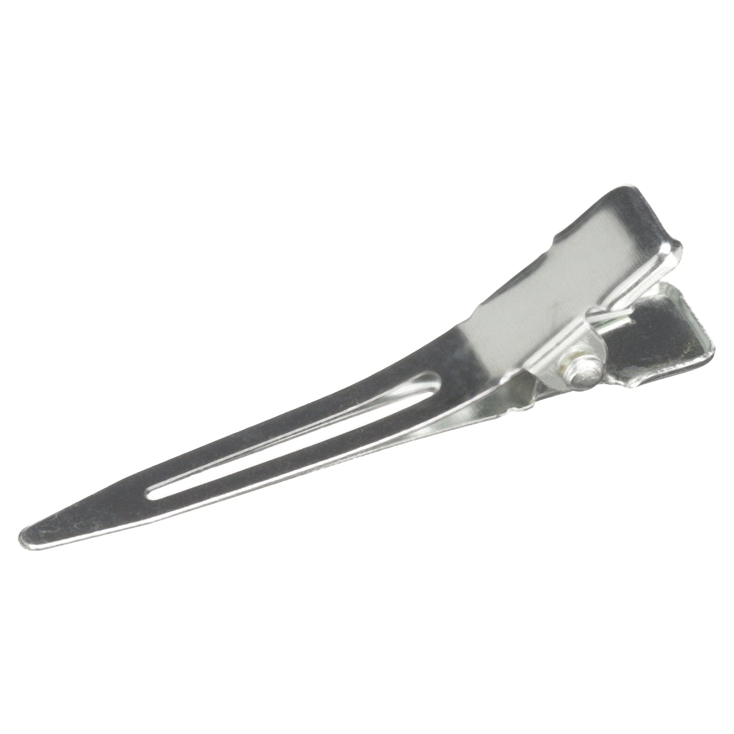 1.75 in Single Prong Metal Hair Clip, Bulk Pack of 33, Silver, Small, Adult - Image 5