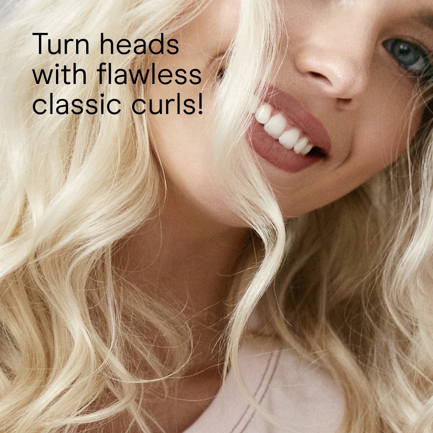 Ceramic Curling Iron, 1” Barrel, Classic Curls, 5 LED Heat Settings, 1 Count - Image 6